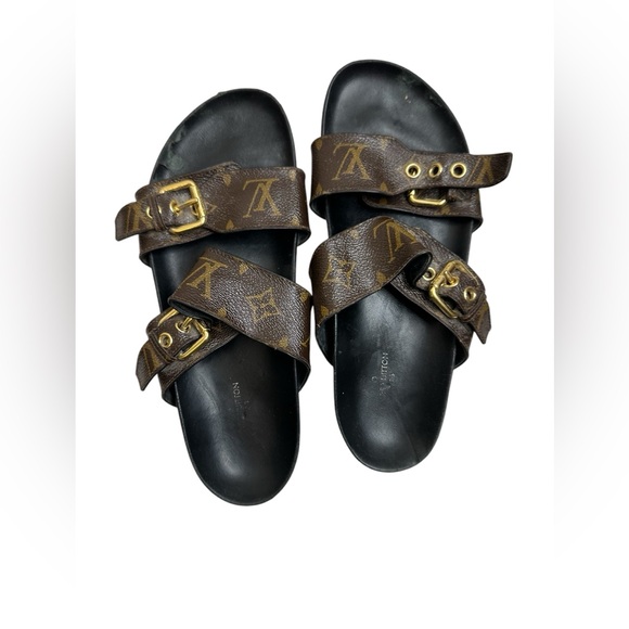 Louis Vuitton Bom Dia Flat Mule EU 37 Pre-owned - Picture 13 of 13